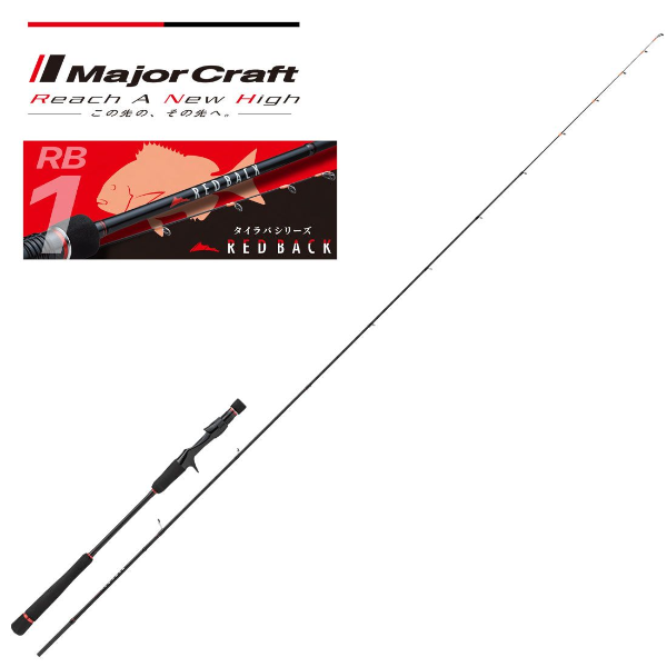 ΚΑΛΑΜΙ MAJORCRAFT TAI RUBBER REDBACK 1G