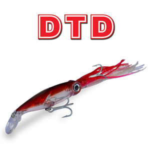 DTD Minnow Liganj Squid 160mm RED